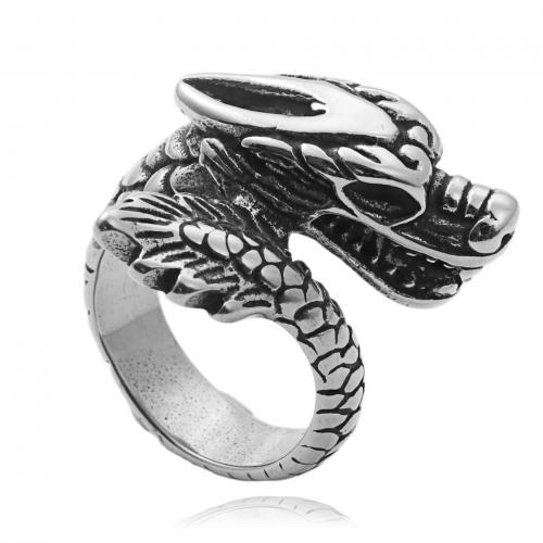 Edelstahl Ringe, 304 Edelstahl, poliert, Modeschmuck & verschiedene Größen vorhanden & für den Menschen, keine, frei von Nickel, Blei & Kadmium, verkauft von PC