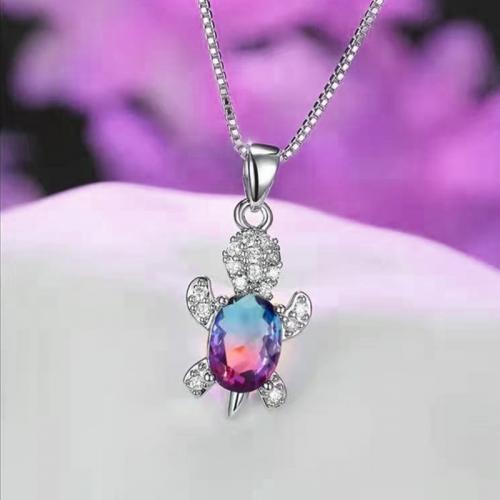 Zinc Alloy Pendants with Crystal DIY nickel lead & cadmium free 16mm Sold By PC