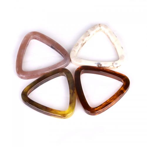 Resin Bracelets, Triangle, fashion jewelry & for woman, more colors for choice, 10mm, Inner Diameter:Approx 63mm, Sold By PC