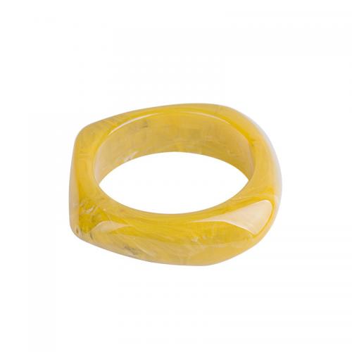 Resin Bracelets fashion jewelry & for woman 20mm Inner Approx 65mm Sold By PC