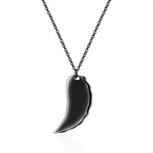 Nehrđajućeg čelika, nakit ogrlice, 304 nehrđajućeg čelika, modni nakit & za žene, Dužina Približno 45 cm, Prodano By PC