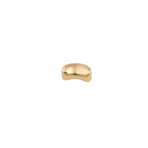 Grânulos de espaçador latão, cobre, banhado, DIY, dourado, 5x8.50x4mm, Buraco:Aprox 1mm, vendido por PC
