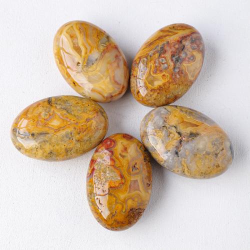 Crazy Agate Decoration Oval Sold By PC