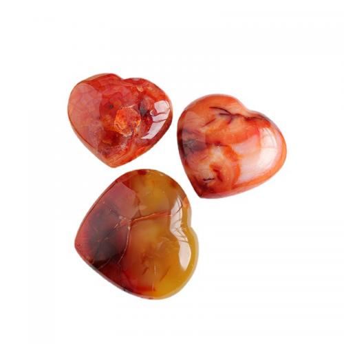 Red Agate Decoration, Heart, different styles for choice, decoration length 50-100mm, Sold By PC
