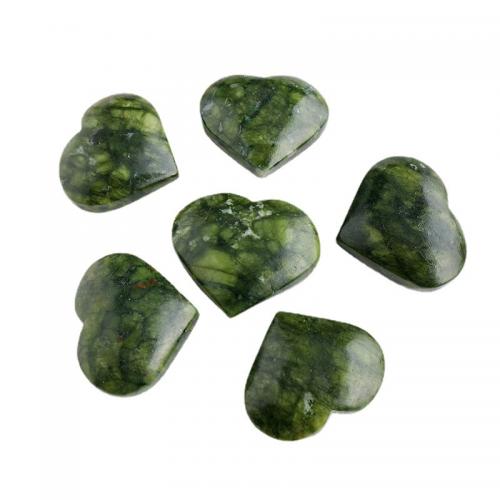 Jade de montaña nueva Decoración, Corazón, diverso tamaño para la opción, Vendido por UD
