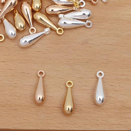 Tibetan Style Extender Chain Drop, Teardrop, plated, DIY, more colors for choice, nickel, lead & cadmium free, 19x6mm, 100PCs/Bag, Sold By Bag