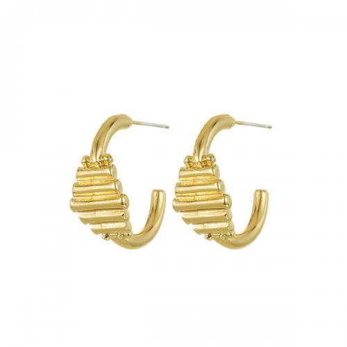 Zinc Alloy Stud Earring fashion jewelry & for woman gold nickel lead & cadmium free Sold By Pair