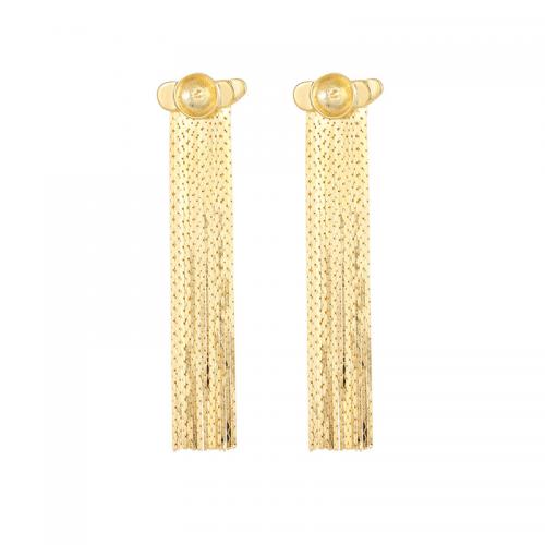 Brass Earring Stud Component plated DIY Sold By Pair