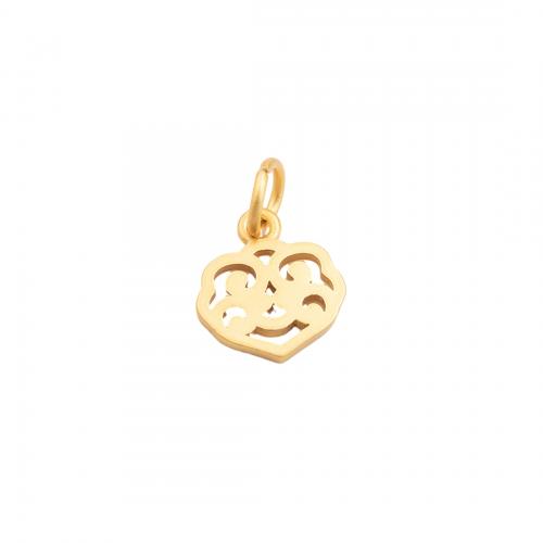 Brass Jewelry Pendants 14K gold plated DIY nickel lead & cadmium free Approx 4.5mm Sold By PC