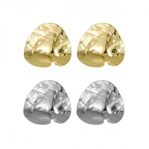 Zinc Alloy Stud Earring plated fashion jewelry & for woman nickel lead & cadmium free Sold By Pair