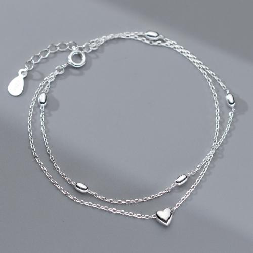 925 Sterling Silver Bangle Bracelet with 3CM extender chain plated for woman silver color Length Approx 16 cm Sold By PC