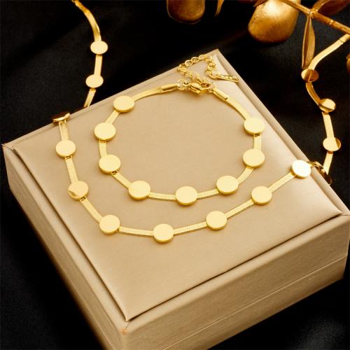 Conjuntos de jóias de aço inoxidável, Aço inoxidável 304, joias de moda & Vario tipos a sua escolha & para mulher, dourado, níquel, chumbo e cádmio livre, vendido por PC