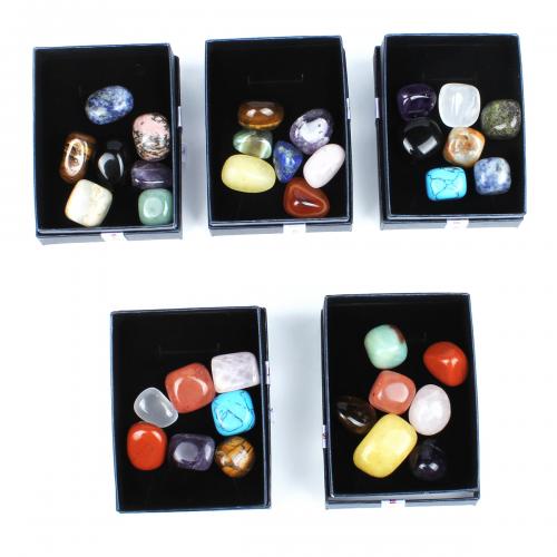 Décoration de mode , pierre gemme, bijoux de mode, couleurs mélangées, 73x93mm, Vendu par boîte
