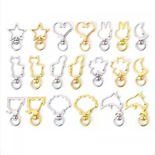Zinc Alloy Key Clasp plated & fashion jewelry Sold By PC
