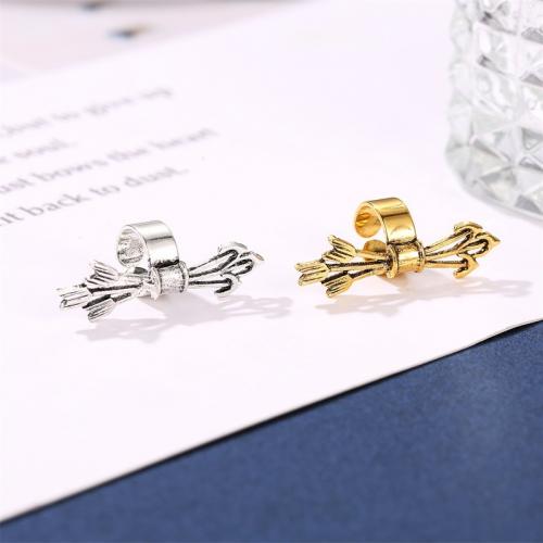 Fashion Earring Cuff and Wraps Zinc Alloy plated fashion jewelry & for woman nickel lead & cadmium free 27mm Sold By PC