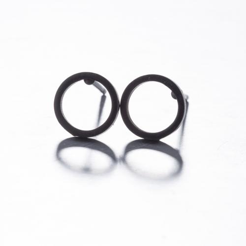 Stainless Steel Stud Earrings 304 Stainless Steel fashion jewelry & for woman nickel lead & cadmium free 8mm Sold By Pair