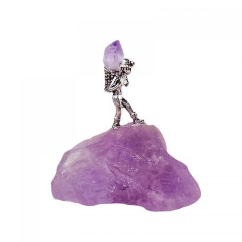 Gemstone Decoration with Zinc Alloy Character Sold By PC