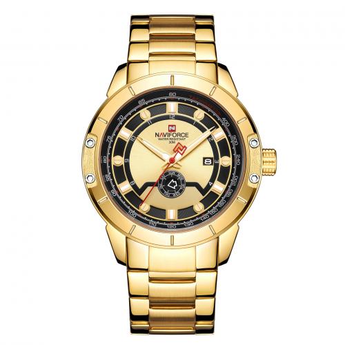 Herren Armbanduhr, Glas, mit 201 Edelstahl, Lebenswasserbeständig & Modeschmuck & japanische Uhr-Bewegung & für den Menschen, keine, Länge:ca. 24 cm, verkauft von PC