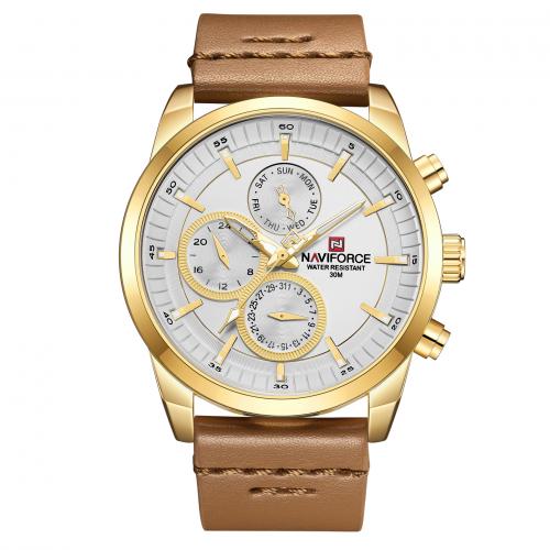 Herren Armbanduhr, Glas, mit Leder, Lebenswasserbeständig & Modeschmuck & japanische Uhr-Bewegung & für den Menschen, keine, Länge:ca. 26 cm, verkauft von PC