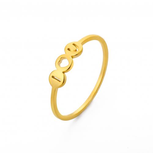 Vinger Ring in edelstaal, 304 roestvrij staal, mode sieraden & verschillende grootte voor keus & voor vrouw, meer kleuren voor de keuze, Verkocht door PC