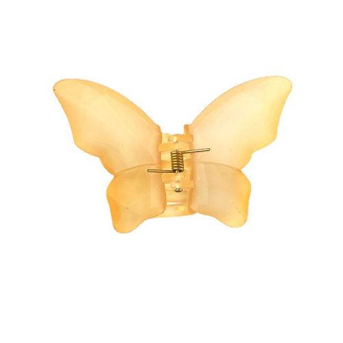 Hair Claw Clips Acrylic Butterfly fashion jewelry & for woman Sold By PC