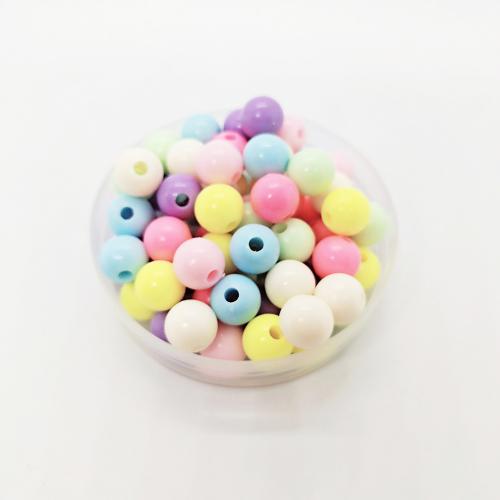 Smola Nakit perle, Krug, možete DIY & različite veličine za izbor, više boja za izbor, 4500računala/Torba, Prodano By Torba
