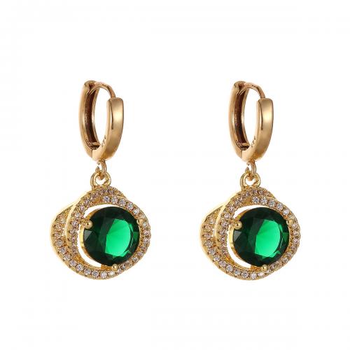 銅 ドロップイヤリング, とともに クリスタル, メッキ, 異なるスタイルを選択 & 女性用 & ライン石のある, earring length 10-30mm, 売り手 ペア