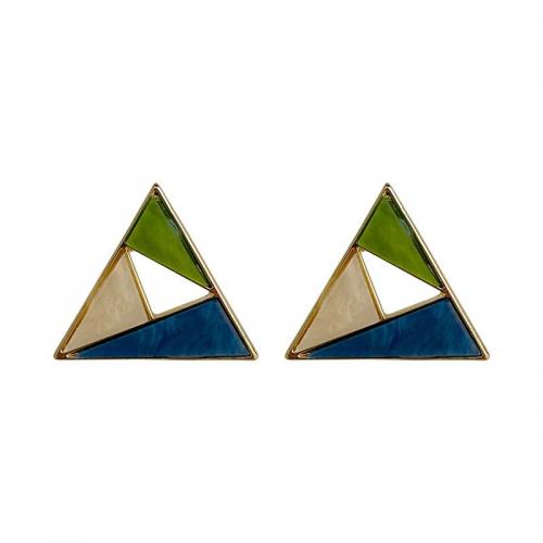 Zinc Alloy Drop Earring with Acrylic plated & for woman earring length 20-60mm Sold By Pair
