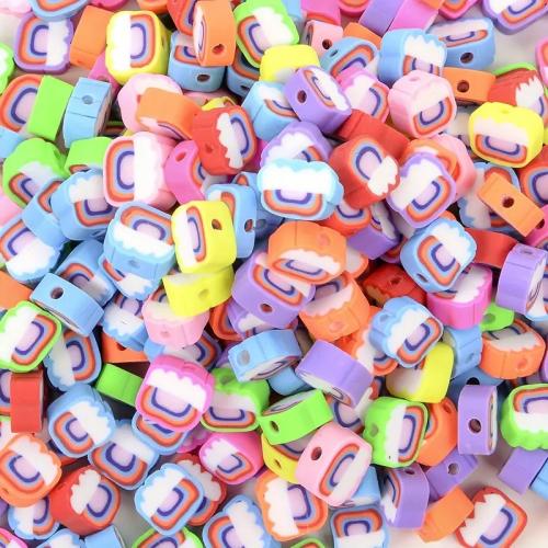Polymer Clay Beads, Cloud, DIY, more colors for choice, 10mm, Approx 1000PCs/Bag, Sold By Bag