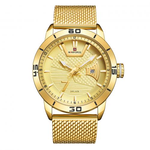 Herren Armbanduhr, Glas, mit 201 Edelstahl, Lebenswasserbeständig & Modeschmuck & japanische Uhr-Bewegung & für den Menschen, keine, Länge:ca. 24.5 cm, verkauft von PC