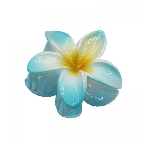 Hair Claw Clips PC Plastic Flower for woman Sold By PC