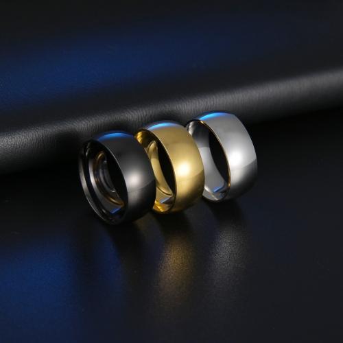 ステンレス鋼の指環, 304ステンレススチール, ファッションジュエリー & 異なるサイズの選択 & 男性用, 無色, ニッケル、鉛、カドミウムフリー, Width 8mm,Thickness 2mm, 売り手 パソコン