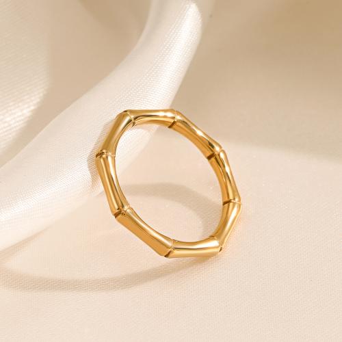 Vinger Ring in edelstaal, 304 roestvrij staal, plated, voor vrouw, meer kleuren voor de keuze, Verkocht door PC