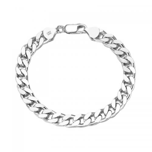 925 Sterling Silver Bangle Bracelet plated for woman silver color Sold By PC
