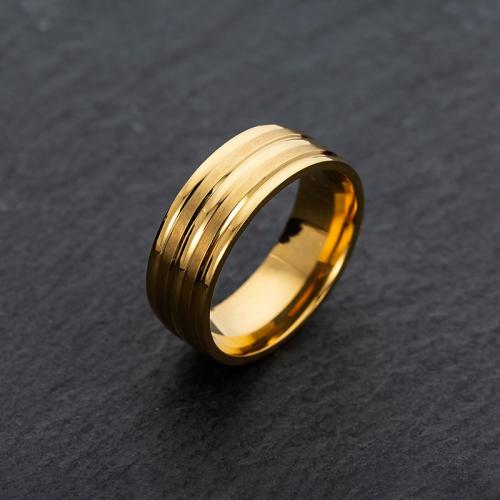 Rozsdamentes acél Finger Ring, 201 rozsdamentes acél, divat ékszerek & különböző méretű a választás & az ember & matt, több színt a választás, nikkel, ólom és kadmium mentes, Width 8mm,Thickness 2mm, Által értékesített PC