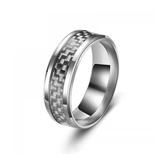 Prst prsten z nerezové oceli, 304 Stainless Steel, módní šperky & unisex & různé velikosti pro výběr, více barev na výběr, nikl, olovo a kadmium zdarma, Prodáno By PC