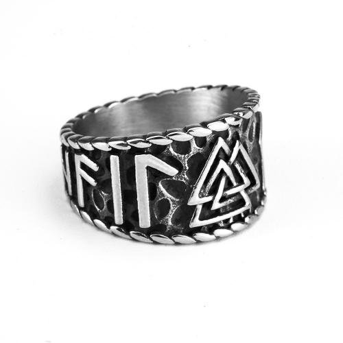 Titanium Steel Finger Ring, polished, different size for choice & for man & blacken, original color, US Ring Size:9-13, Sold By PC