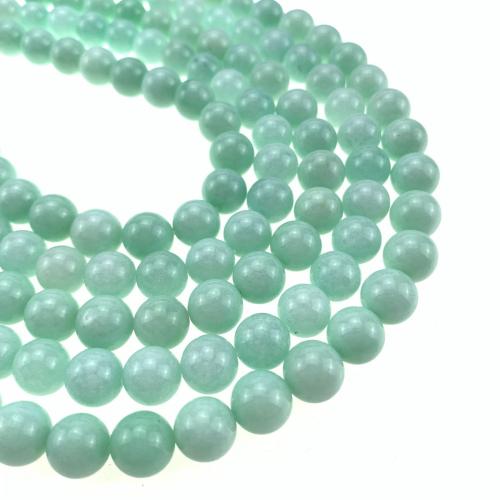 Natural Chalcedony Bead, Round, polished, DIY & different size for choice, more colors for choice, Sold By Strand