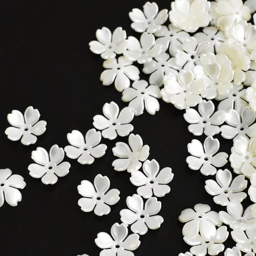 ABS-Kunststoff-Perlen Perlkappen, Blume, Einbrennlack, DIY, keine, 15mm, ca. 1000PCs/Tasche, verkauft von Tasche
