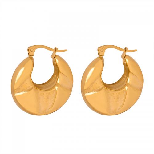 Titan Stahl Ohrring, Titanstahl, Modeschmuck & für Frau, keine, 25x28mm, verkauft von Paar