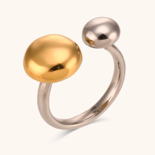 Stainless Steel Finger Ring, 316L Stainless Steel, Vacuum Ion Plating, fashion jewelry & for woman, Sold By PC