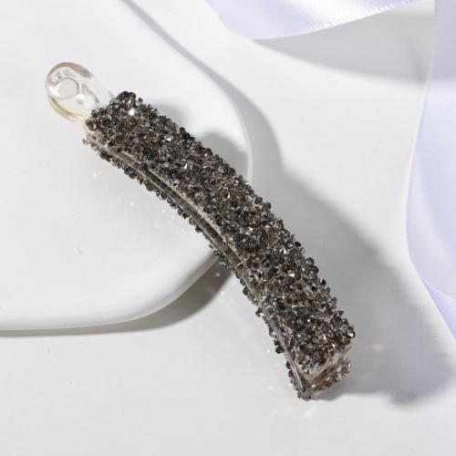 Acrylic Banana Clip for woman & with rhinestone Sold By PC