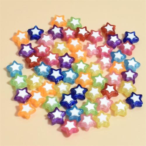 Smola Nakit perle, Zvijezda, možete DIY, više boja za izbor, 10mm, Prodano By Torba