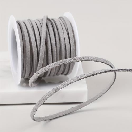 Cavo di lana, corda di lana, with rocchetto di plastica, DIY, nessuno, Appross. 5m/bobina, Venduto da bobina