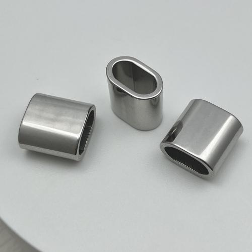 Stainless Steel Slide Charm, 304 Stainless Steel, DIY, original color, 15.04x15.42x9.32mm, Approx 30PCs/Bag, Sold By Bag