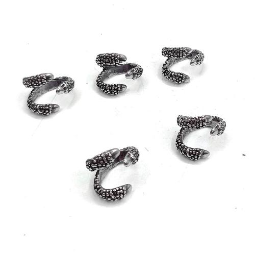 Titanium Steel Bracelet Findings, Snake, Antique finish, DIY, nickel, lead & cadmium free, Sold By PC