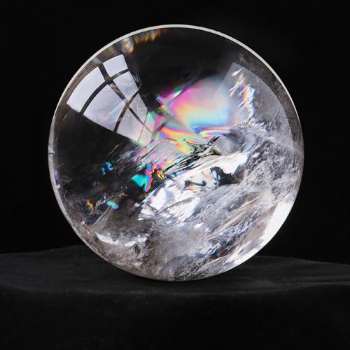 Fashion Decoration, Clear Quartz, Round, for home and office & different size for choice, clear, Sold By PC