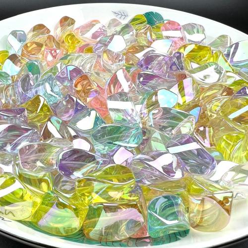 Perles acryliques transparentes, Acrylique, DIY, plus de couleurs à choisir, 13x23mm, Environ 200PC/sac, Vendu par sac