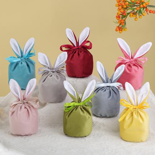 Easter decoration, Velour, durable & different designs for choice, more colors for choice, 100x210mm, Sold By PC