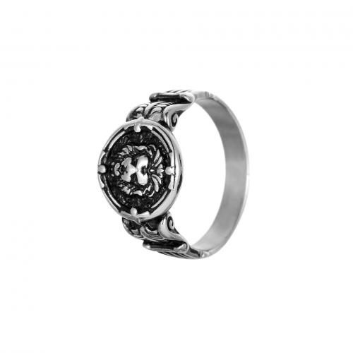 Titanium Čelik Finger Ring, pozlaćen, modni nakit & različitih stilova za izbor & za čovjeka, nikal, olovo i kadmij besplatno, Prodano By PC